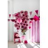 Folat 24317 Pink Paper Curtain Perfect Pink 2 x 1