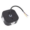 4 Sided Luminous Wall Lamp Double Head Waterproof LED White