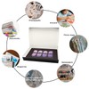 Lineco Museum Archival Storage Box, 16.75x20.75x3 in. Drop Front Design.