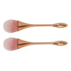 Brocha En Polvo, 2 Piezas, Para Decoración De Uñas, Cerdas