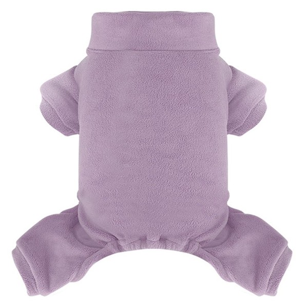 Fleece Dog Pajamas Turtleneck Thermal Dog Pjs Dog Jumpsuit Pet