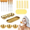 Brocha Doble Para Ceja Con Cepillo Pincel Cosmético 1pz Full