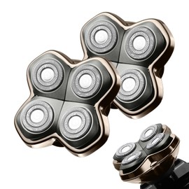 Pro 4 Replacement Blades - Compatible with Pitbulls Gold PRO, Silver PRO, Platinum PRO and Butterfly Kiss PRO Hair Trimmers (Pack of 2)
