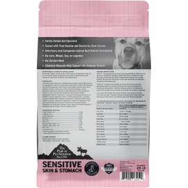 Annamaet Original Sensitive Skin & Stomach Dry Dog Food, (Lamb, Whitefish & Millet), 25-lb Bag