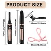 Bntyok Heated Eyelash Curlers Fast Heat up Within 10s Rechargeable