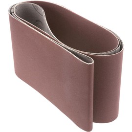 Woodstock D1267 6-Inch by 80-Inch 150 Grit Aluminum Oxide Sanding Belt, 2-Pack