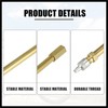 Hihaha 4pcs 200mm/7.87" Car Tire Valve Stem Air Inflation Extension