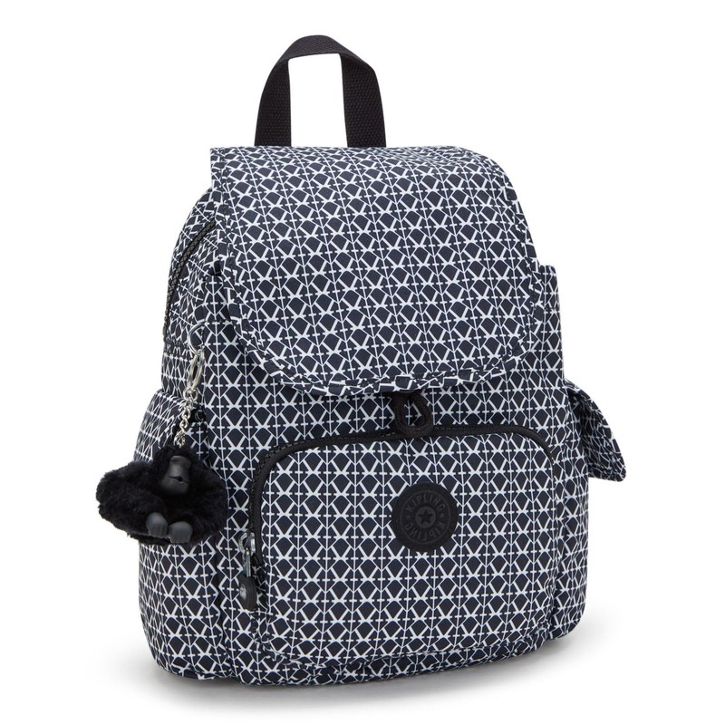 Kipling Basic Print City Pack Mini Backpack XS Signature Print