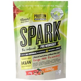 Protein Supplies Australia Spark All Natural Pre-Workout Powder, Strawberry and Passionfruit 250 g, Strawberry and Passionfruit, 250 g