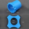 OriGlam Shakeproof Anti-Rolling Wireless Handheld Microphone Mic Protection Silicone Ring