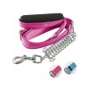 ImPetZ Heavy Duty Dog Leash - 2 Padded Handles Pink.