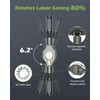 KeeKit 34 in 1 Ratchet Screwdriver Set, DIY Magnetic Screwdriver