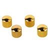 4Pcs Guitar Knob Metal Volume Tone Dome Control Knob Musical