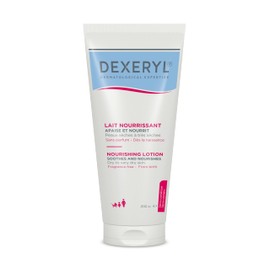 Dexeryl Nourishing Lotion for Dry and Very Dry Skin, 24h Moisture for Body & Face, Soothes Skin & Reduces Itching, 200 ml
