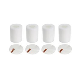 4 Pack 3.7in Pre-Motor Foam Filters for Shark IQ Robot Vacuum R101AE RV1001AE #Part 106KY1000