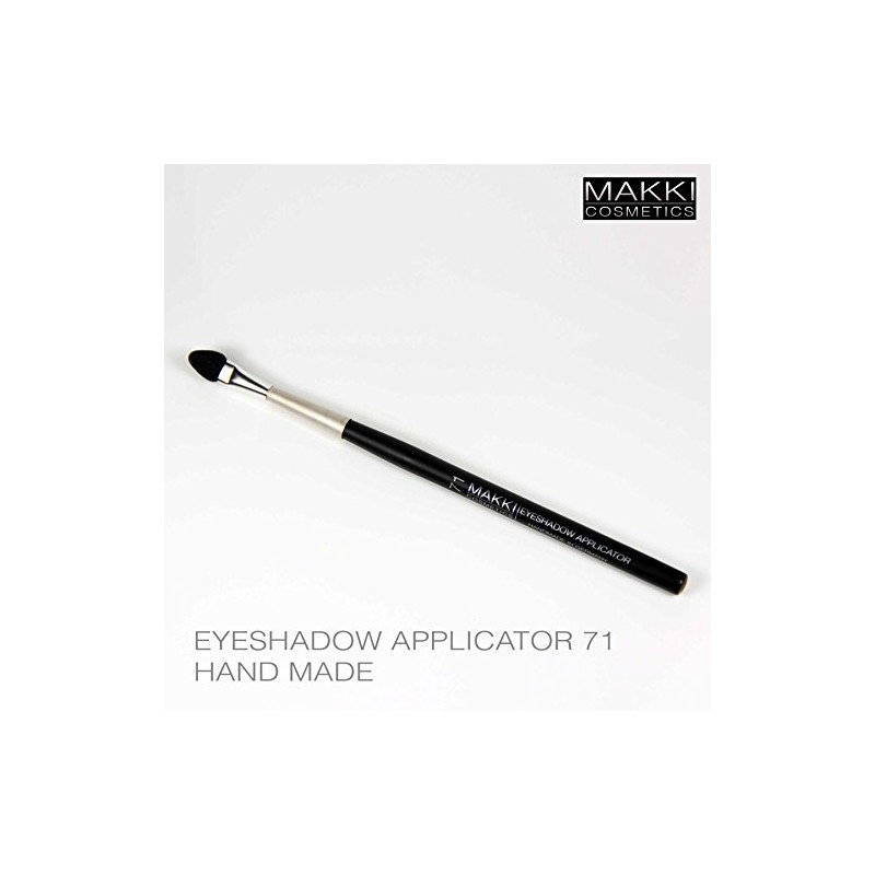 Makki Professional Eyeshadow Applicator 71 Carved Black Latex Tip