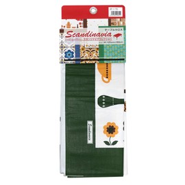 明和 Gravure Tablecloth Green 120 cm by 150 cm Scandinavian Collection 4 Seater For o-re (Ore)