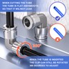 Bwintech 2 Pcs 10mm 90 Degree Elbow Push to Connect