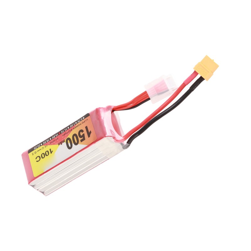 1500mAh 100C 4S LiPo Battery Pack Stable Current Portable Long