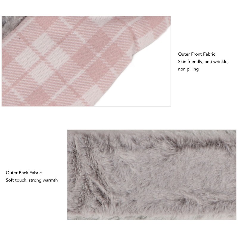 Heating Scarf Washable Adjustable Gears Soft Warm USB Electric Heated