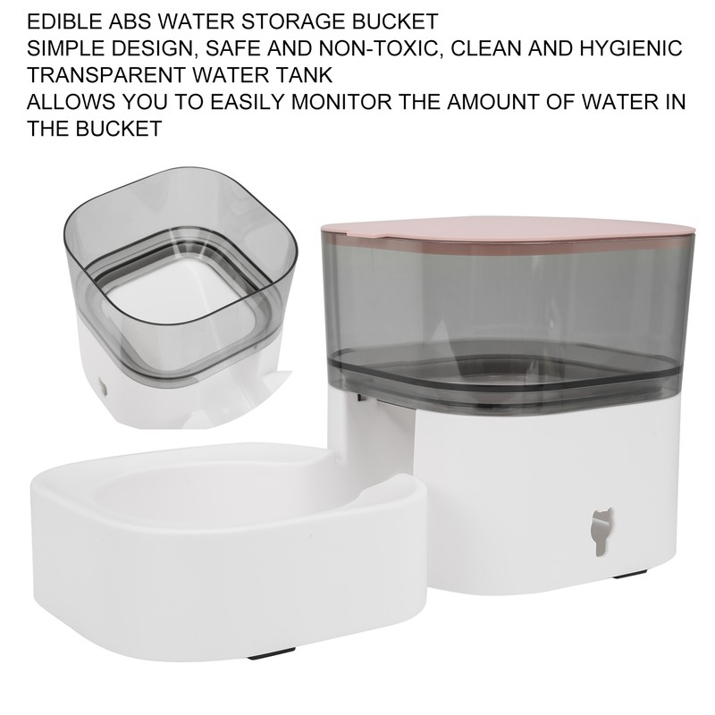 Pet Water Dispenser Automatic Self Dispensing Dog Food and Water