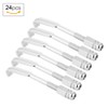 24pcs 5.4-6.4cm Length Adjustable Banjo Hooks Parts Accessory
