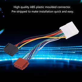 Car Radio Wiring Harness Stereo Adapter ISO Cable Plug Replacement for Nissan Juke