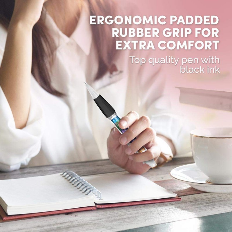 Beautiful and comfortable White Ballpoint Pen(Black Ink) - Periodic Table