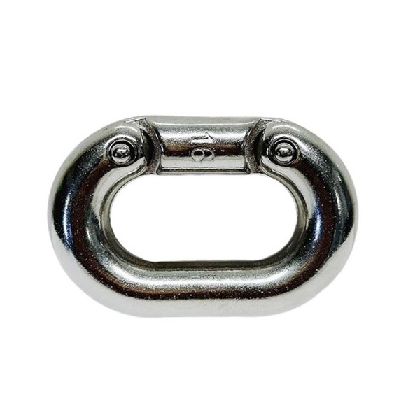 DBMIMPORTERS Stainless Steel 316 Chain Connecting Link 1/4" Marine Grade