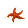 Hair Barrettes for women Faux Rhinestone Starfish Hair Barrette Decorative,