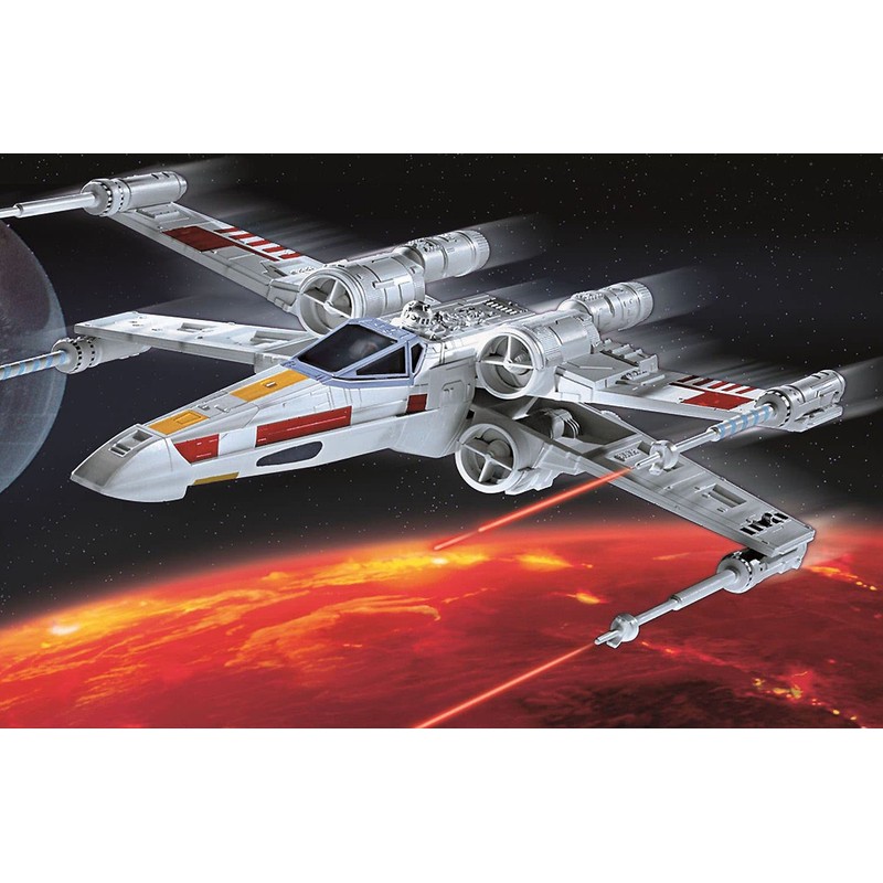 Revell X-wing Fighter Model Kit, High-Quality Kit of the X-wing