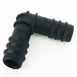 Pack of 20 Corner Connectors for 16 mm Drip Hose Adapter Extension Piece Drip Irrigation Hose Connector Drip Pipe