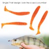 50 Pcs 5cm Fishing Lures, Fishing Baits Soft Plastic Fishing