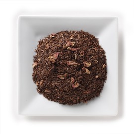 Mahamosa Rooibos Herbal Tea and Filter Set: 2 oz Raspberry Vanilla Rooibos (Red Bush) Tea, 100 Loose Leaf Filters (Bundle- 2 items)(Tea ingredients: Rooibos tea, flavoring, freeze-dried whole raspberries, rose petals, vanilla pieces)