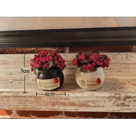 Mini Artificial House Plant, Photocatalyst, Deodorizer, Fake Green, Interior, Japanese Style, Tabletop, Mini 2-piece Set, Gift, Graduation, Wedding, Wedding, Decoration, Photography, Museum, Home,