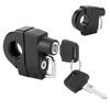 Yctze Motorcycle Helmet Lock,Metal Anti‑Theft Lock with 2 Keys Riding