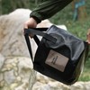 Camping Collapsible Bucket 10L Capacity Food Grade PVC Mesh Side