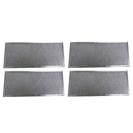 Eopzol PS2077593 AP4089172 Hood Aluminum Filter Replaces for Jenn Air WP71002111 71002111 715290 5-80029 580029 7-15290 8310P006-60 AP6010686 Microwaves Filter 6 7/8" x 15 9/16" x 3/32", 4 Pack