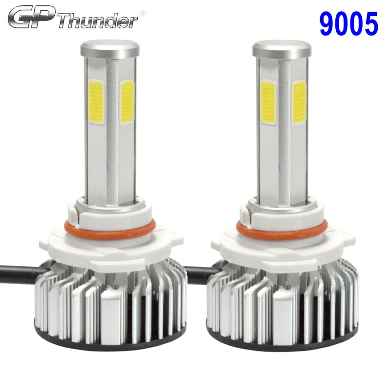 GP Thunder 2Pair 9005 + H11 4-Sides Shortest LED Headlight