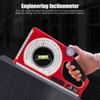 Kadimendium Inclinometer, Angle Finder, Protractor, Magnetic Protractor, Spirit Level, Protractor