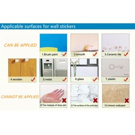 Condessacity Pink Blue Flowers Wall Stickers Room Decor Large Blossom Floral Wall Decals Peel and Stick Wall Decorations for Kid Teen Girl Bedroom Living Room Sofa TV Wall Home Decor Art