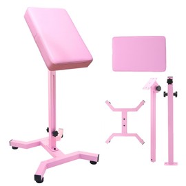 Beoncall Tattoo Arm Rest Tattoo armrest and Legrest Stand 360°Adjustable Armrest Foldable Legrest Leather Pad Thick Sponge Stable Base for Tattoo Studio Tattoo Artists