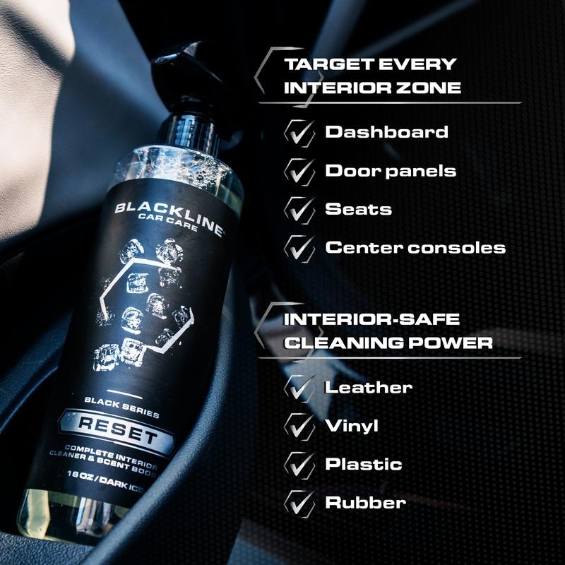 BLACKLINE RESET - Complete Interior Cleaner & Scent booster -
