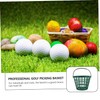 SUPVOX 50pcs Golf Ball Basket with Handle Durable Ball Carrying