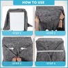 12 Pieces Moving Blankets Bulk 39 x 71 Inch Soft