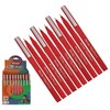FibrePoint Fineliner Pens, RED, Extra Fine Tip (0.5mm), Pack of