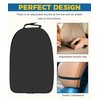 Flaconi 2PCS Car Seat Protector,Kick Mats Back Seat Protector,Back Seat