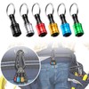 ieron 6Pcs Hex Shank Bits Holder Keychain, 1/4 inch Aluminum