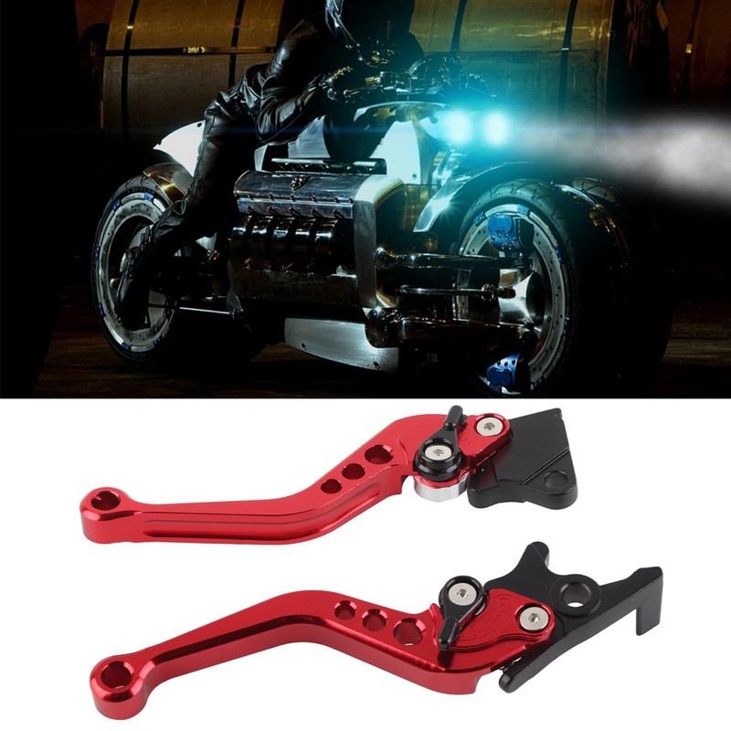 Clutch Brake Handle Levers, Keenso 1 Pair 7/8" Aluminum Alloy