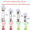 BOJACK Christmas Light fuses 5x20mm 125V 1A 2A 3A 4A